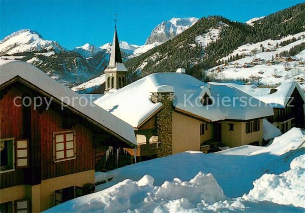 Chatel Haute-Savoie Station Portes du Soleil Image de neige