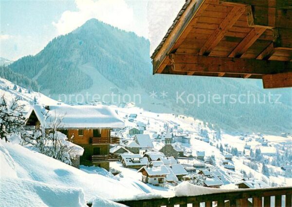 Chatel Haute-Savoie Agreable image d’une station village