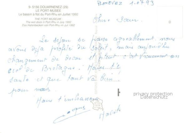 Douarnenez 29 Finistere Le Port Musee Bassin a flot du Port Rhu – Bild 2