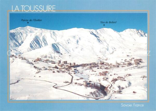 La Toussuire 73 Savoie Wintersportplatz Französische Alpen
