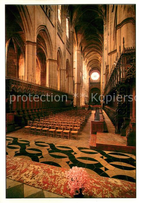 Rodez 12 Intérieur de la Cathedrale Notre Dame l