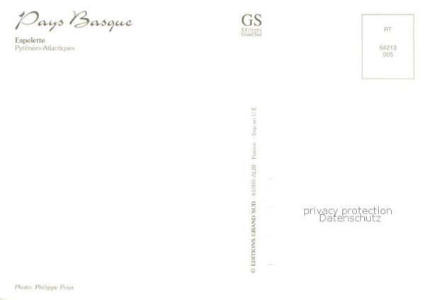 Espelette 64 Pyrenees-Atlantiques Vues d ensemble Hotel – Bild 2