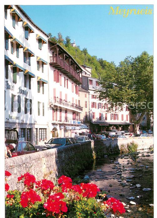 Meyrueis 48 Lozere Bordé par le Béthuzon Quai de la Barriè