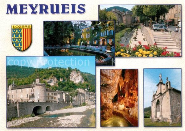 Meyrueis 48 Lozere Chateau d Ayres Quais Tour Pont de l ho