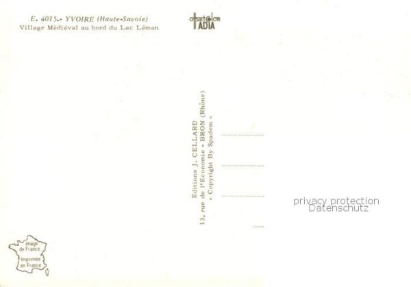Yvoire 74 Haute-Savoie Village Médiéval au bord du Lac Leman – Bild 2