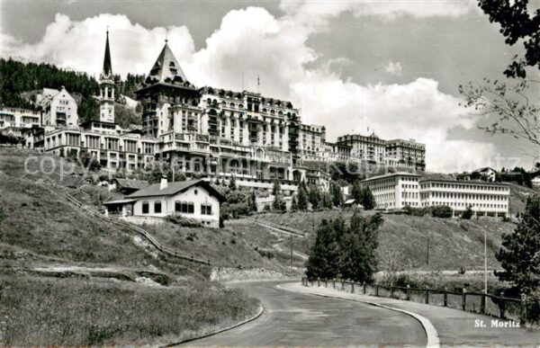 St Moritz GR Hotelanlage