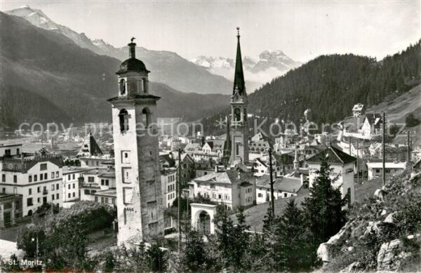 St Moritz GR Panorama