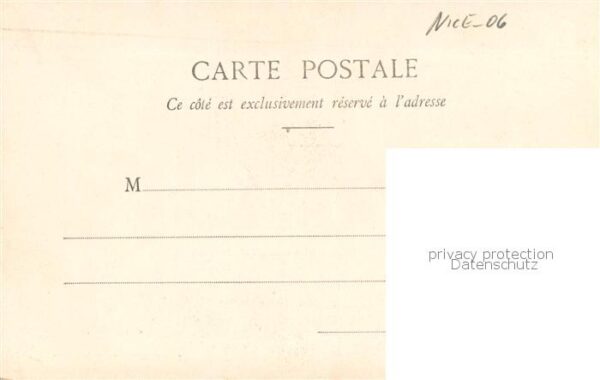 Nice  06 Nizza Recevez men salutations – Bild 2