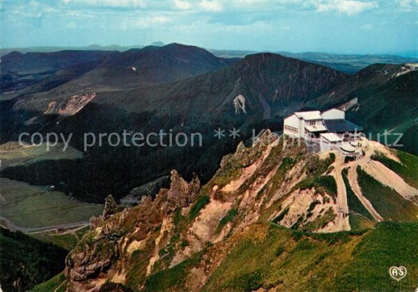 Le Sancy 1886m 83 Puy-de-Dome La Gare Superieure des Telepheriques Vu