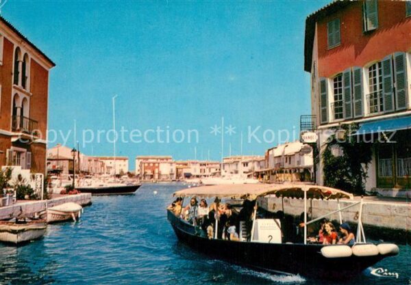 Port Grimaud Cite lacustre realise par la Societe Et
