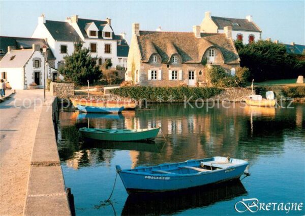 Saint Cado Partie am Fluss Etel