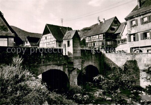 Kaysersberg Haut Rhin Le Pont fortifie