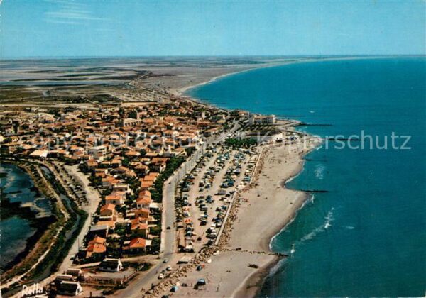 Les Saintes-Maries-de-la-Mer Vue aerienne