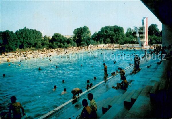 Le Mans Sarthe La Piscine Municipale Bassin d_ete