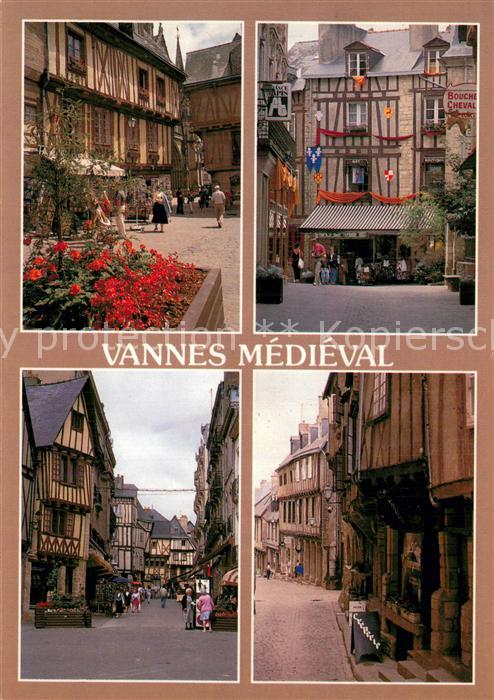 Vannes 56 La place Henry IV la rue de la Monnaie