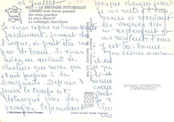 Vannes 56 Les vieux quartiers La place Henry IV L – Bild 2