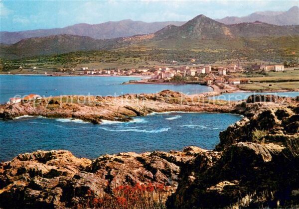Ile Rousse Ajaccio Corse 2A Vue generale aerienne