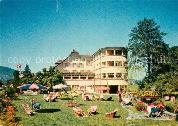 Stansstad Hotel Schützenhaus Liegewiese Garten