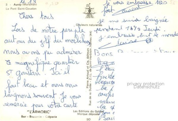 Auray 56 Pont Saint Goustan – Bild 2