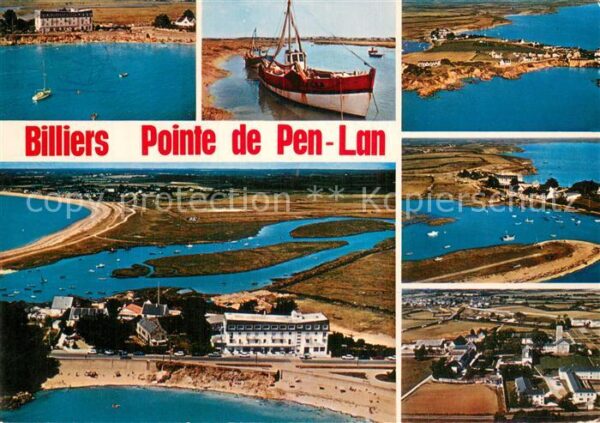 Billiers 56 Pointe de Pen-Lan vue aérienne