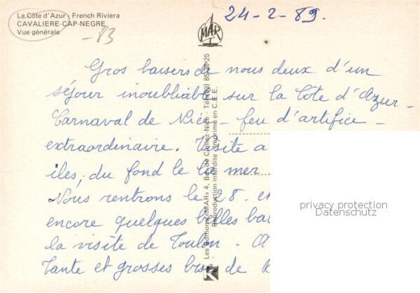 Cavaliere Cap Negre Côte d Azur vue aérienne – Bild 2