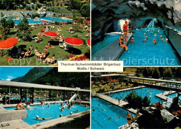Brigerbad VS Thermal Schwimmbäder Grottenschwimmbad