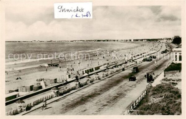 Pornichet Strand-Ansicht