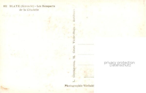 Blaye 33 Gironde Les Remparts de la Citadelle – Bild 2