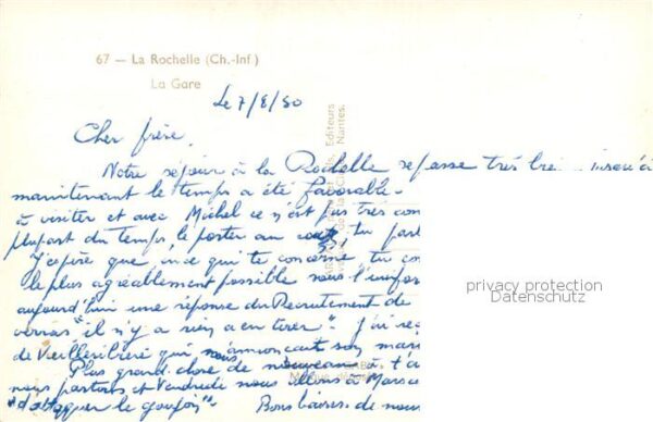 La Rochelle 17 Der Bahnhof Aussenansicht – Bild 2