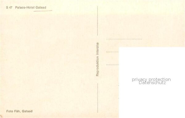 Gstaad BE Palace-Hotel Aussenansicht – Bild 2