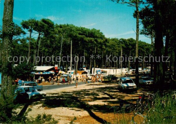 Moliets Plage 40 Landes Les Campings - L Avenue de la Plage