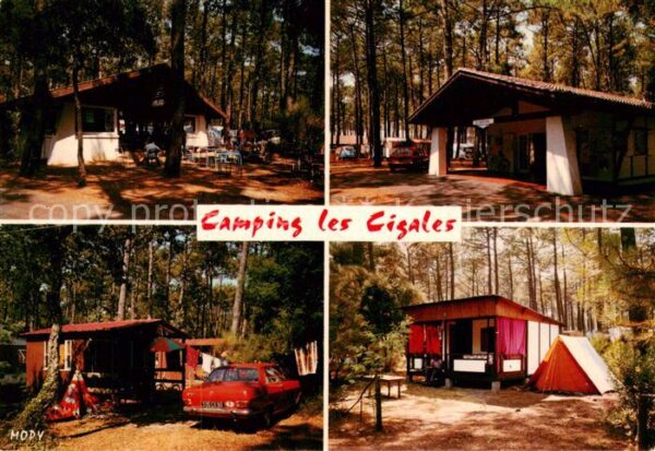 Moliets Plage 40 Landes Camping Caravaning Les Cigales