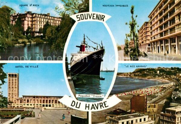Le Havre Le Nice Havrais - Hotel de Ville - Squa