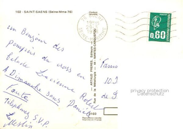 Saint-Saens 76 Gesamtansicht - Kirche - Wald - Chaumie – Bild 2