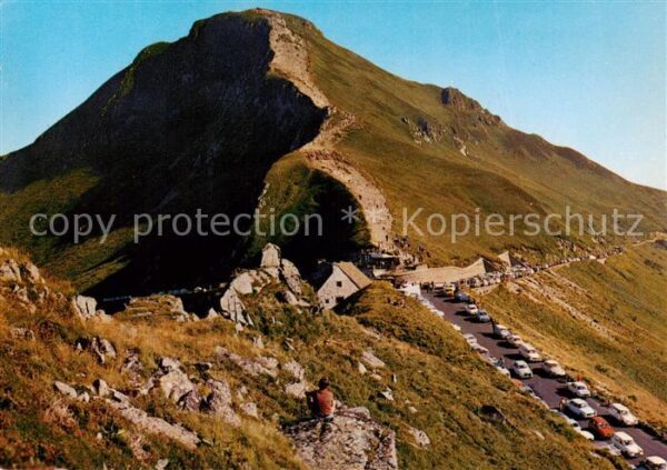 Le Puy-Mary Montagne 1787m 15 Cantal Berg-Ansicht