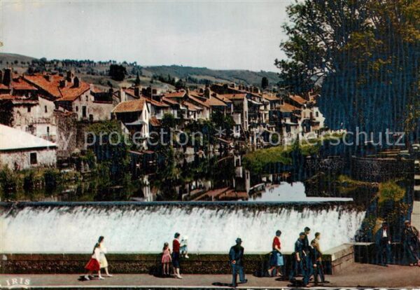Aurillac 15 Les vielles maisons sur les bords de la