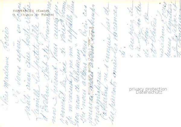 Fontanges 15 Cantal Chateau de Palmont – Bild 2