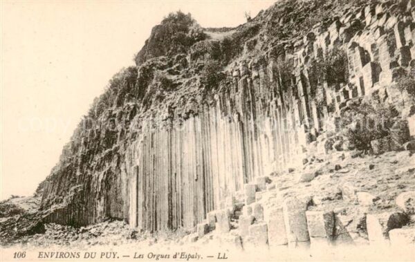Le Puy  en-Velay 43 Haute-Loire Les Orgues d_Espaly