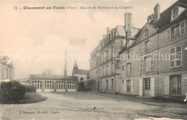 Chaumont-en-Vexin 60 Oise Maison de Retraite et la Chapelle