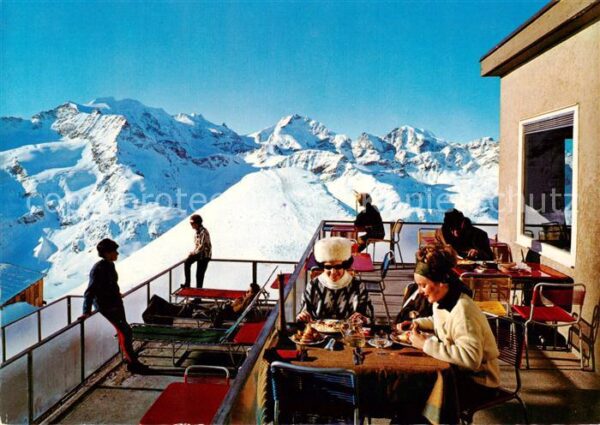 Pontresina Panorama Restaurant Piz Lagalb Sonnente