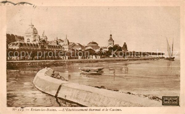Evian-les-Bains 74 L Etablissement thermal et le Casino