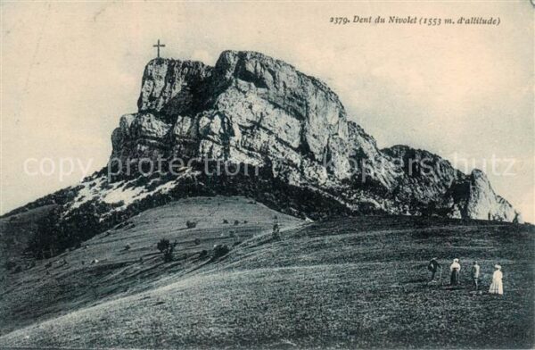 Dent du Nivolet 1553m Chambery Gesamtansicht