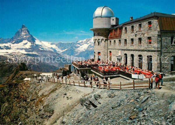 Gornergrat Zermatt VS Hotel Terrasse Matterhorn