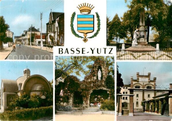 Basse-Yutz 57 Moselle Grotte Grande Rue Monument aux Morts Te