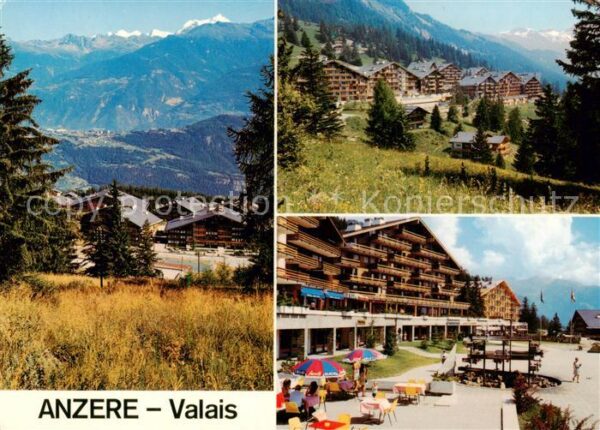 Anzere Wintersportort Alpen Hotels Alpenpanora