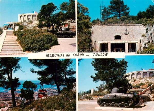 Toulon Var Memorial du Faron Gedenkstätte Panzer B