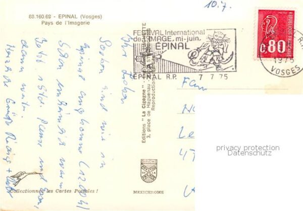 Epinal 88 Vosges Vue panoramique Pays de l Imagerie – Bild 2