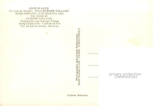 Roquebrune-Cap-Martin 06 Alpes-Maritimes Hotel Europe Village – Bild 2