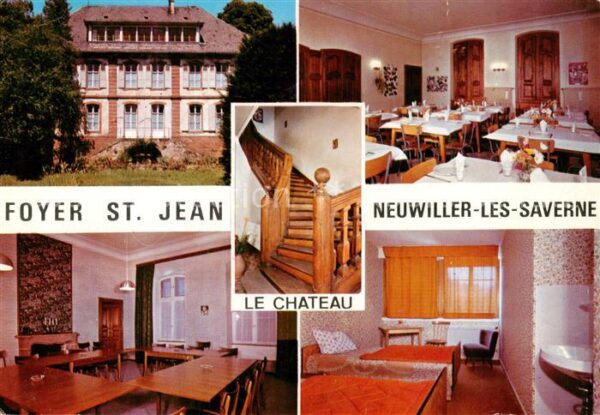 Neuwiller-les-Saverne 67 Alsace Foyer Saint Jean le Chateau Maison de l