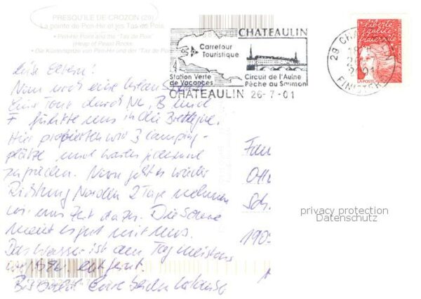 Presqu Ile-de-Crozon 29 Finistere Pointe de Pen-Hir et les Tas de Pois Kü – Bild 2